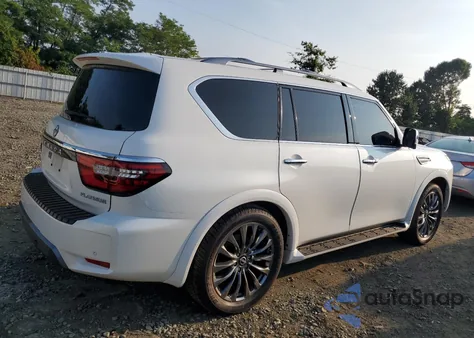 2023 Nissan Armada Platinum из США, поврежденный, VIN JN8AY2DB7P9833633